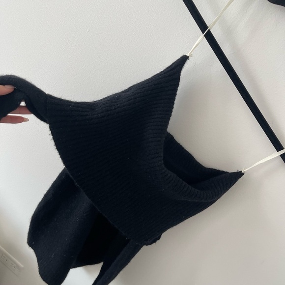 Free People Navy High Neck Workout tank - Picture 3 of 4